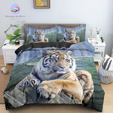 Housse de Couette Tigre Félin